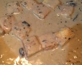 A picture of step 10 of Nawabi Paneer.