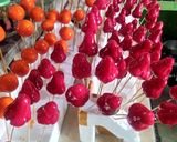 Foto langkah ke 3 dari resep Kue Buah mini thailand(kanom look choup) versi banyak.