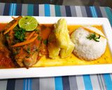 A picture of step 4 of Peruvian Fish Stew (Sudado de Pescado Bonito).