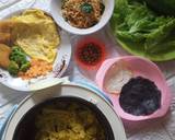 Bento Nasi Kuning langkah memasak 3 foto