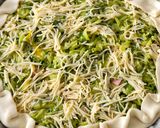 Une image de l'étape 6 de Quiche courgettes mozza.