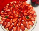 Une image de l'étape 7 de Tarte à la fraise.
