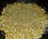 A picture of step 2 of American crispy corn chat.