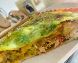 Foto del paso 7 de la receta: EMPANADA DE BERENJENAS Y POLLO 🍆🥧🍗 (rápida de preparar y exquisita al paladar 👏😋😋😉)