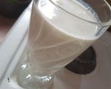 A picture of step 3 of Dolgona coffee.