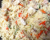 Foto del paso 3 de la receta: Couscous con verduras, pollo y cúrcuma