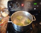A picture of step 1 of Texas Stuffed Bell Peppers.