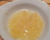 A picture of step 2 of Lemon Granita.