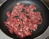 A picture of step 3 of My Mother's Chinjao Rosu with Green Pepper.