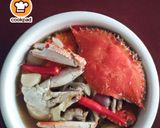 Gambar langkah 5 resipi Ketam Katok Serai.