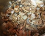 A picture of step 3 of Creamy Mushroom Soup.