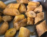 Foto del paso 1 de la receta: Plátanos al caldero (dulce de plátanos maduro)