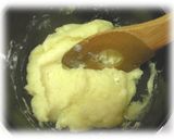 A picture of step 4 of Choux Buns with Cream Cheese Filling.