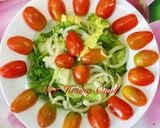 Hình bước làm 4 của món Salad Trộn Chay