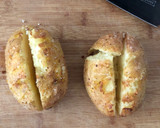 Foto del paso 5 de la receta: Patatas asadas rellenas de champiñones y espinacas