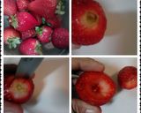 A picture of step 1 of Amy's Strawberry Treats.