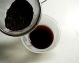 A picture of step 1 of Black Tea Chiffon Cake (Earl Grey).