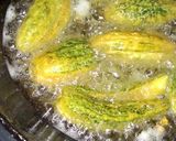 A picture of step 3 of Karela Bitter gourd.