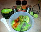 A picture of step 6 of Mike's Fiesta Guacamole.