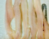 A picture of step 1 of Grilled Cod in three marinades.