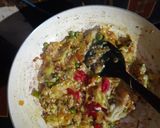 A picture of step 8 of Masala Baingan Bharta.