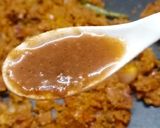 A picture of step 9 of Fish Pollichathu.