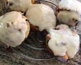 Φωτογραφία βήματος 7 της συνταγής Raspberry-Blueberry muffins με λεμονάτο γλάσο