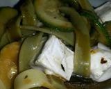 A picture of step 7 of Sig's Pasta Salad with Courgettes and Goats Cheese.