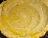 A picture of step 4 of Moongdal chilla.