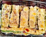 Foto del paso 7 de la receta: Zapallito italiano con embutidos y queso de cabra