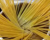 A picture of step 1 of supper easy spaghetti.