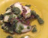 A picture of step 3 of Store in the Freezer! Chrysanthemum Greens Pesto.
