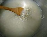 A picture of step 5 of Mac chicken oats meal soup.