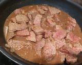 Foto langkah ke 4 dari resep Daging Sapi Kecap Bumbu Cemplung.