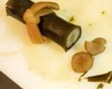 A picture of step 7 of Burdock Roots Wrapped in Kombu.