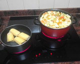 Foto del paso 2 de la receta: Crema de verduras con piña (mazorca de maíz)