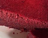 A picture of step 7 of Moist Red Velvet Cake.