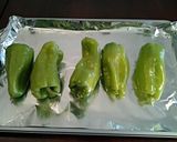 A picture of step 2 of Pepper Steak Roll Ups.