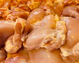 A picture of step 1 of Bacon 🥓 Wrapped Chicken Thighs.