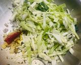 A picture of step 2 of Cabbage Thoran~Traditional Vegeterian Feast of Kerala😋.