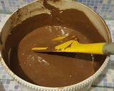 Foto langkah ke 5 dari resep Brownies Ketan Hitam Kukus.