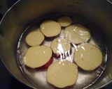 A picture of step 1 of Sweet Potato with Apple Kinton.