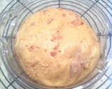 A picture of step 2 of Whole Wheat Bacon and Cheese Bread.