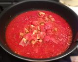 A picture of step 8 of Chilled Tomato Pasta Sauce.