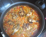 Foto del paso 3 de la receta: Fideos con jamoncitos de pollo y verduras