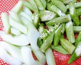 Hình bước làm 1 của món Canh chua cá cờ