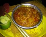 A picture of step 4 of Raw mango n methi seeds chutney.