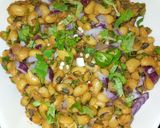 A picture of step 10 of While Kidney Beans Chaat.