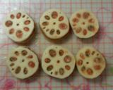 A picture of step 4 of Lotus Root and Minced Meat Teriyaki with Aromatic Shiso.