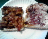 A picture of step 7 of Bacon & Jelly on Toast.